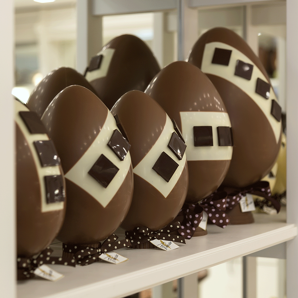 Produzione uova di cioccolato artigianali a Vicenza - Pasticceria Venezia